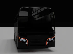 ZEDONE BUS HIGH QUALITY 3D MODEL 3D Model