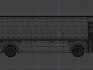 ZEDONE BUS HIGH QUALITY 3D MODEL 3D Модель