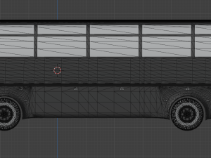 ZEDONE BUS HIGH QUALITY 3D MODEL 3D Модель