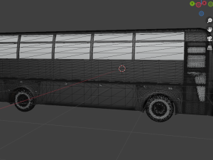 ZEDONE BUS HIGH QUALITY 3D MODEL 3D Модель