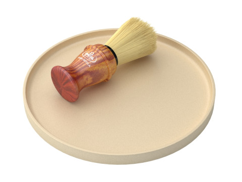 Shaving BrushWest ElmWooden 3Dモデル