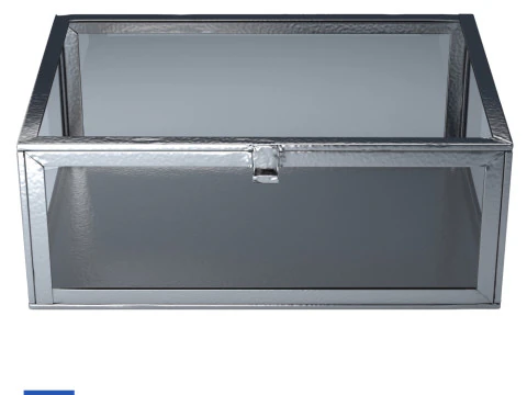 Scatola di vetro HM Glasask - Argento - Cooper Modello 3D