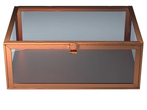 Glass Box HM Glasask - Silver - Cooper 3D Model