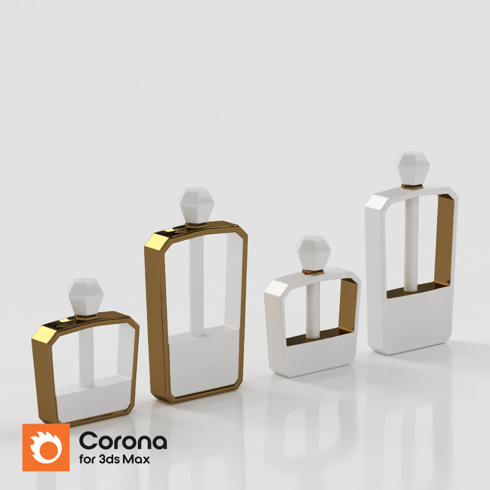 Vases Aura Bosa 3D Model .c4d .max .obj .3ds .fbx .stl .blend 