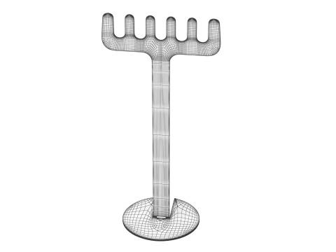 Jewelry Design Necklace Hanger 3D Модель