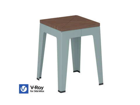 Tuck Stool 3D Model