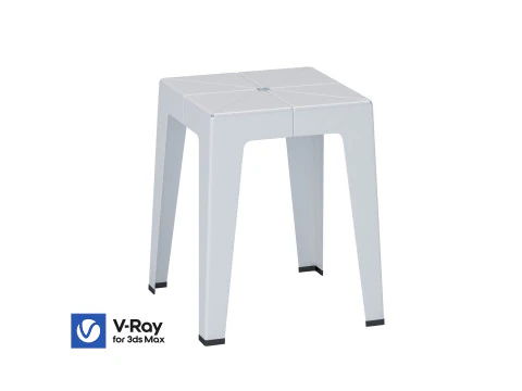 Tuck Stool 3D Model