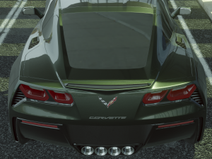 Corvette C7 Modelo 3D