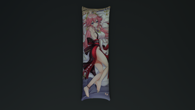 Pillow - anime 3D Модель .c4d .max .obj .3ds .fbx .stl .blend 
