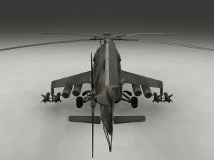 Mi-24D 3D Model