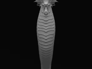 Dragon statue 3D Model