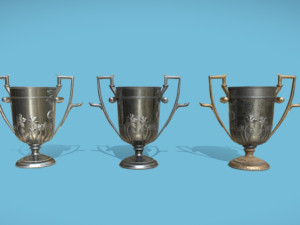 Trophy 3D 모델