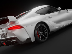 Toyota Supra A90 Modello 3D