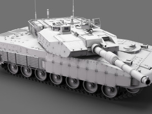 Leopard - 2 Modello 3D