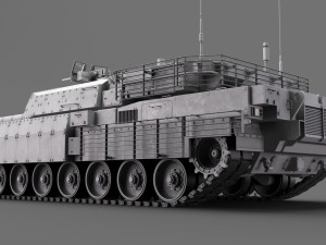 Leopard - 2 Modello 3D