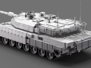 Leopard - 2 Modello 3D
