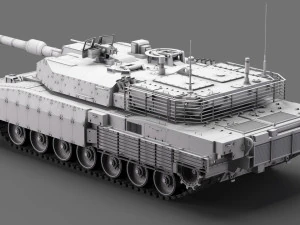 Leopard - 2 3D Model