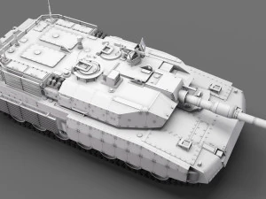 Leopard - 2 3D Model