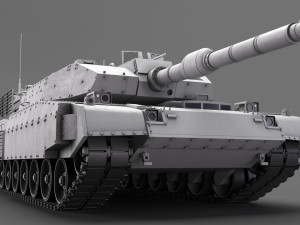 Leopard - 2 Modello 3D