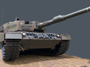 Leopard - 2A4 3D Model