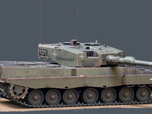 Leopard - 2A4 3D Model