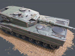 Leopard - 2A4 3D Model