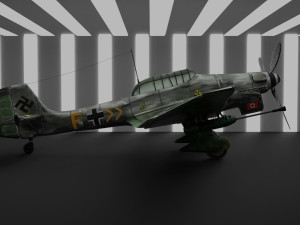 Junkers Ju 87 3D मॉडल