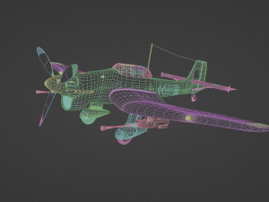 Junkers Ju 87 3D मॉडल