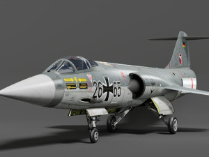 F104G 3D Model