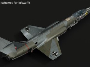 F104G Modèle 3D