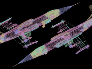 F104G 3D Модель