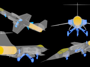 F104G 3D Модель