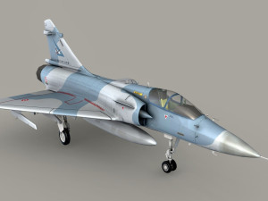 Mirage 2000 3D Model