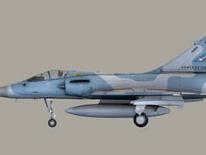 Mirage 2000 3D Model