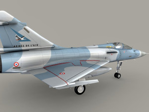 Mirage 2000 3D मॉडल