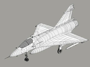 Mirage 2000 3D Model