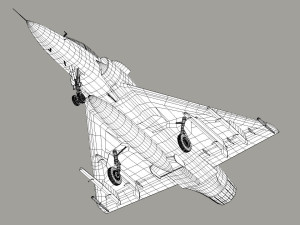Mirage 2000 3D मॉडल