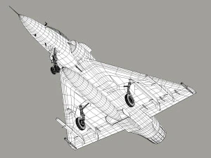 Mirage 2000 3D Model