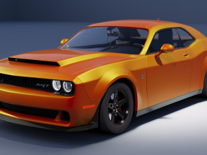 Dodge Demon SRT Modelo 3D