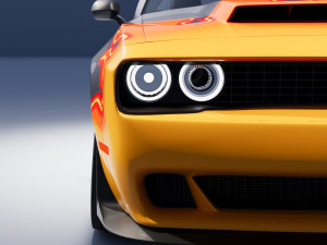 Dodge Demon SRT Modelo 3D