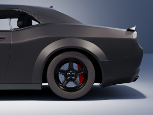 Dodge Demon SRT Modelo 3D