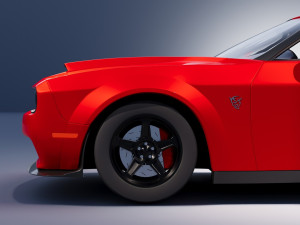 Dodge Demon SRT Modelo 3D