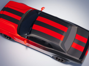 Dodge Demon SRT Modelo 3D