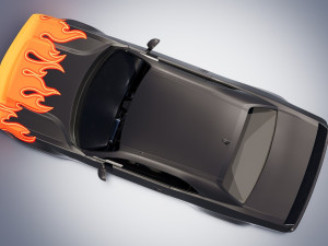 Dodge Demon SRT Modelo 3D