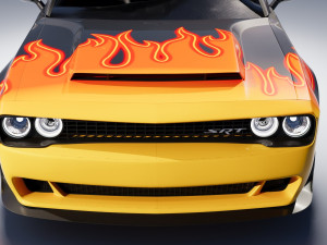 Dodge Demon SRT Modelo 3D