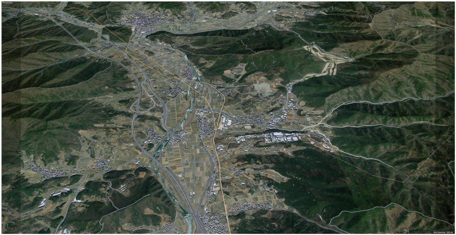 Mungyeong 3D Model .c4d .max .obj .3ds .fbx .stl .blend