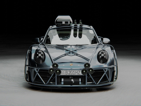 Porsche Carrera 3D Model