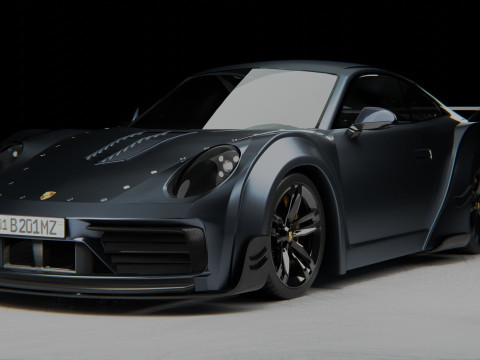 Porsche Carrera 3D Model