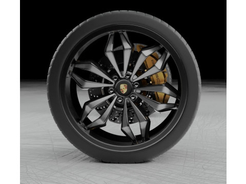 Porsche Carrera 3D Model