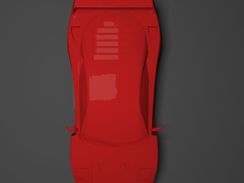 Ferrari F40 Modelo de Impressão 3D